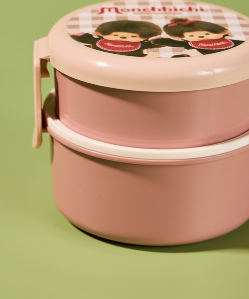 もんちき　 THE BAREFOOT 弁当箱 「 Monchhichi / モンチッチ 」丸型ランチ