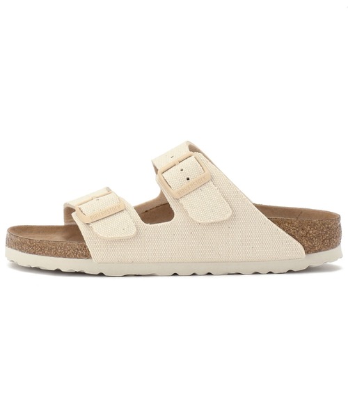 「BIRKENSTOCK」 フラットサンダル 38 アイボリー レディース_画像3