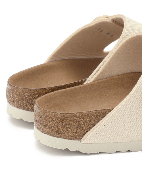 「BIRKENSTOCK」 フラットサンダル 38 アイボリー レディース_画像4