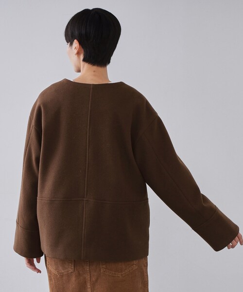 OPAQUE.CLIP（オペークドットクリップ） ノーカラーコート コート