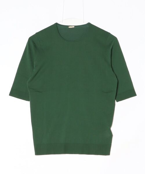 DEUXIEME CLASSE 半袖ニット Deuxieme Classe（ドゥーズィエムクラス） 半袖ニット 36 グリーン