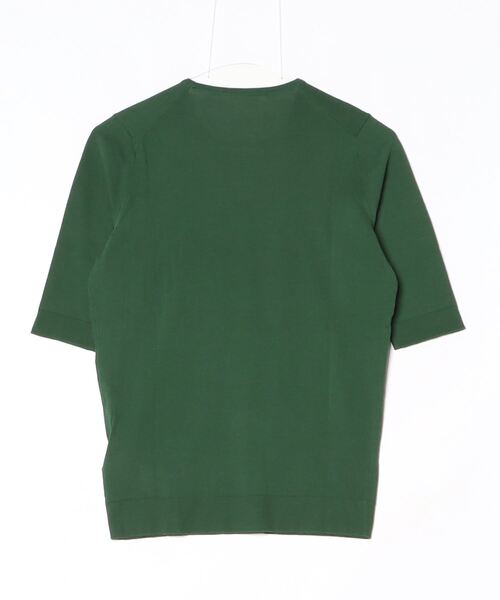 【定価77,000円】ドゥーズィエムクラス　Tibi プルオーバー　サマーニット Deuxieme Classe（ドゥーズィエムクラス） 半袖ニット 36 グリーン
