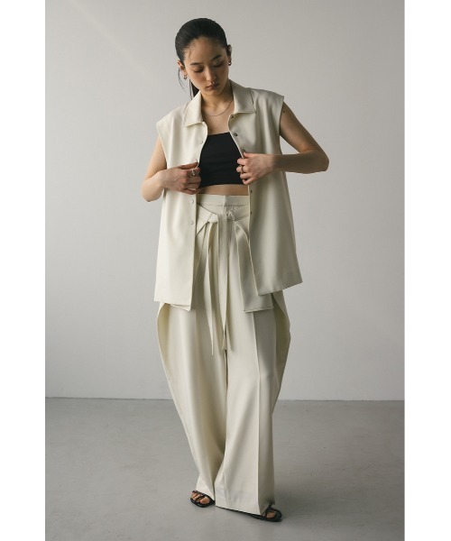 STYLEMIXER（スタイルミキサー） ベスト FREE アイボリー レディース