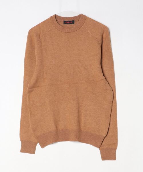CABaN（キャバン） 長袖ニット S キャメル メンズ : ZOZOTOWN Yahoo!店