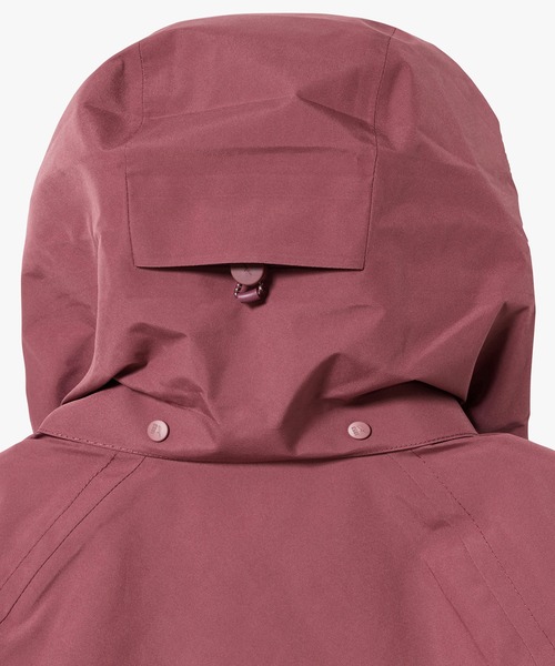 トレンチコート コート GORE TEX ゴアテックス 防風 防水 透湿 2レイヤー ショートトレンチコート / フード脱着可 レディースの画像
