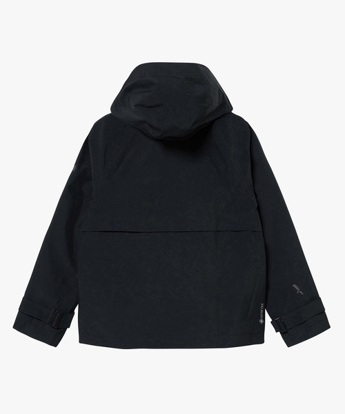 トレンチコート コート GORE TEX ゴアテックス 防風 防水 透湿 2レイヤー ショートトレンチコート / フード脱着可 レディースの画像