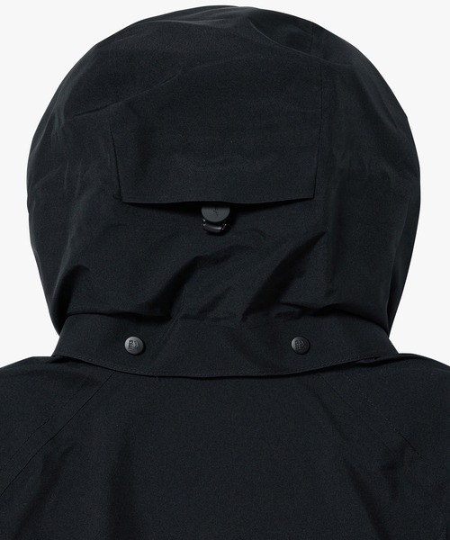 トレンチコート コート GORE TEX ゴアテックス 防風 防水 透湿 2レイヤー ショートトレンチコート / フード脱着可 レディースの画像