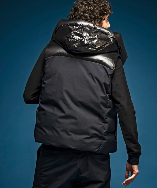 1PIU1UGUALE3 RELAX 「1PIU1UGUALE3 RELAX 」 ダウンベスト M ネイビー