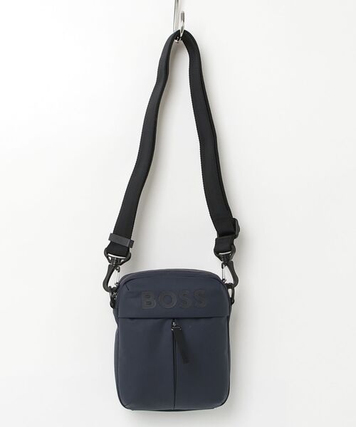 BOSS ブラック ショルダーバッグ BOSS（HUGO BOSS） ショルダーバッグ BOSS Ray_N_NS Zip ボス メンズ