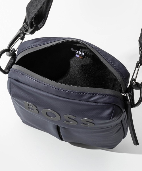 BOSS ショルダーバッグ ネイビー BOSS（HUGO BOSS） ショルダーバッグ BOSS Stormy_NS_Zip ボス メンズ