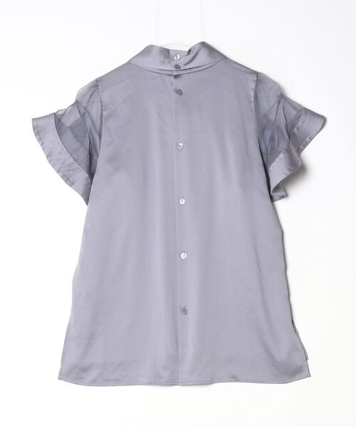 FRAY I.D（フレイ・アイディー） 半袖ブラウス ONE SIZE グレー
