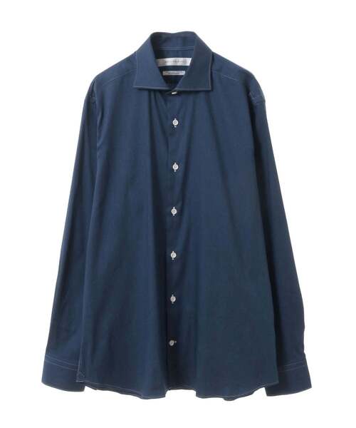 「MEN'S MELROSE」 長袖シャツ 2 ブルー メンズ_画像2