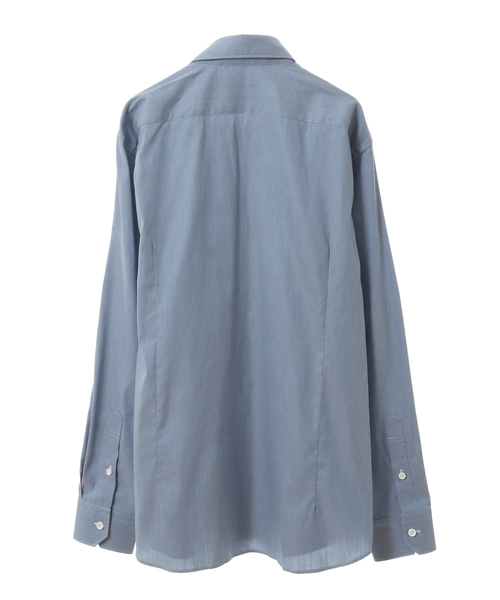 「MEN'S MELROSE」 長袖シャツ 2 ブルー メンズ_画像4