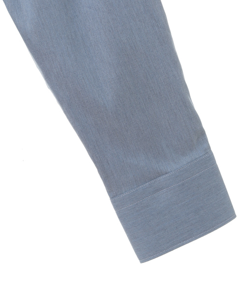 「MEN'S MELROSE」 長袖シャツ 2 ブルー メンズ_画像6