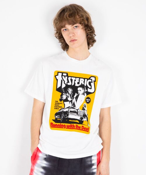 「HYSTERIC GLAMOUR」 半袖Tシャツ X-LARGE ホワイト メンズ_3