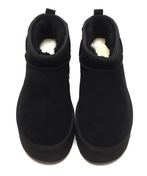 【UGG】新品未使用24㎝ ブラック UGG Australia（アグオーストラリア） 「UGG」 ショートブーツ 25.0cm