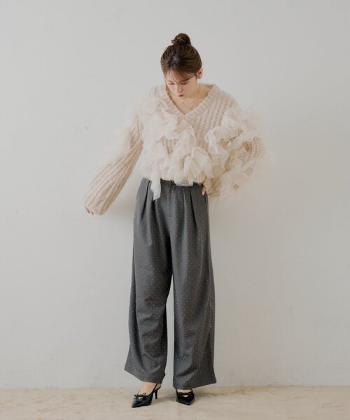 Chico（チコ） ニット セーター 「SALON by Chico」ランダムチュール