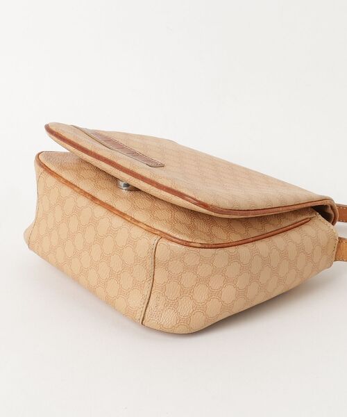 CELINE（セリーヌ） マカダム ショルダーバッグ - ベージュ レディース