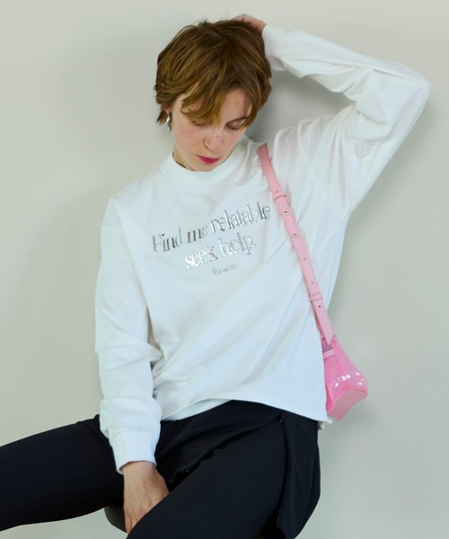 Smily☆断捨離中 Find Me Long T-Shirt/ MAISON SPECIAL（メゾンスペシャル） tシャツ Find Me Long T-Shirt