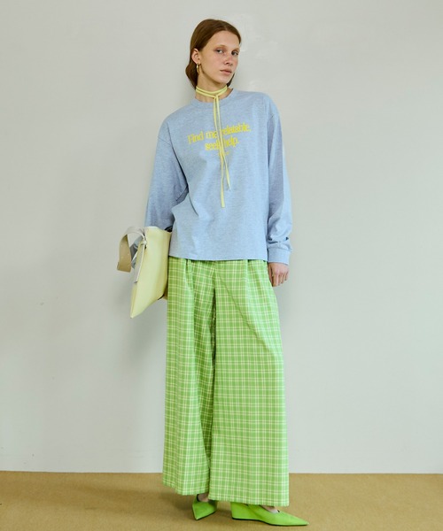 MAISON SPECIAL（メゾンスペシャル） tシャツ Find Me Long T-Shirt