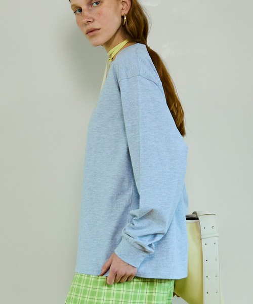 MAISON SPECIAL（メゾンスペシャル） tシャツ Find Me Long T-Shirt