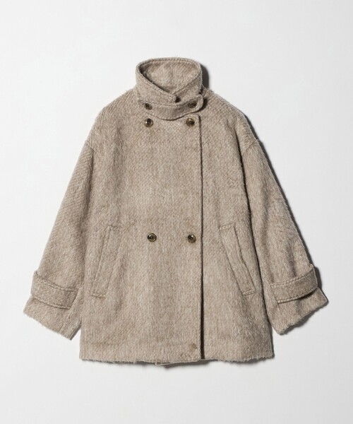A DAY IN THE LIFE コート アウター メランジ シャギー テーラード