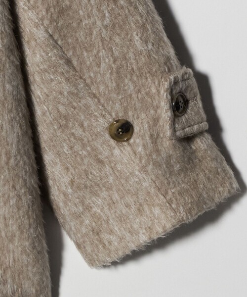 A DAY IN THE LIFE コート アウター メランジ シャギー テーラード