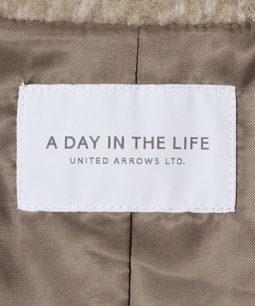 新品メランジ シャギー テーラードコート A DAY IN THE LIFE メランジ シャギー テーラードコート ＜A DAY IN THE LIFE＞