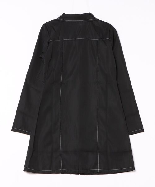 「VIBGYOR」 「BURLESQUE」長袖ワンピース FREE ブラック レディース_画像2