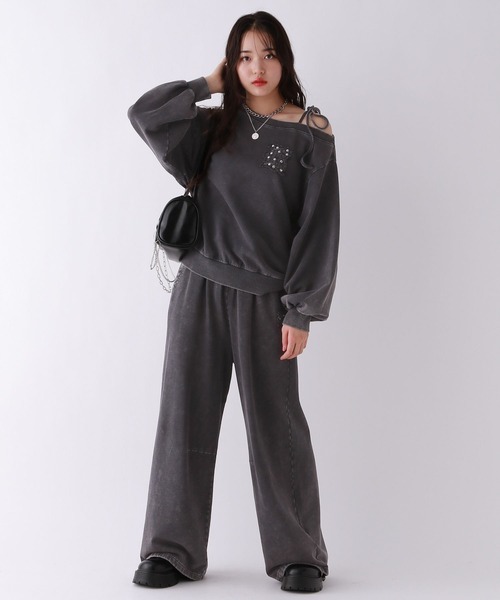 repipi armario（レピピアルマリオ） パンツ Acidルーズスウェット