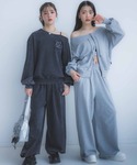 ワイドパンツ パンツ Acidルーズスウェット...の詳細画像1
