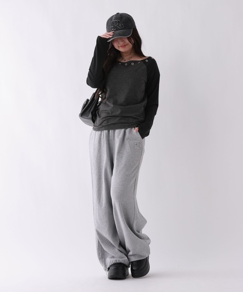 repipi armario（レピピアルマリオ） パンツ Acidルーズスウェット