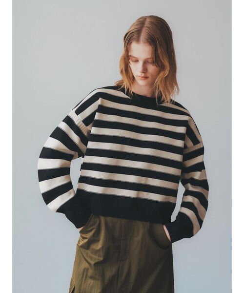 「YECCA VECCA」 長袖ニット FREE ブラック レディース_画像3