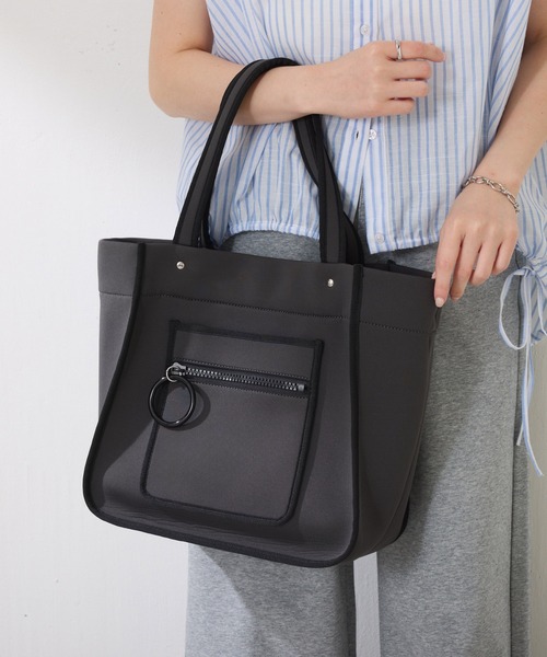 PAPILLONNER（パピヨネ） 2WAYバッグ FREE チャコールグレー