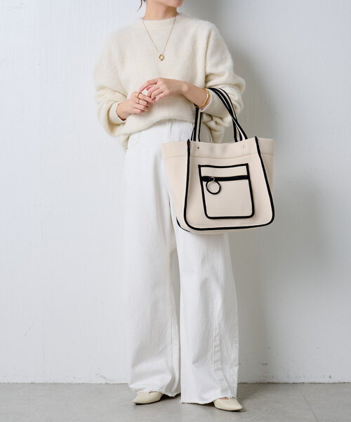 「PAPILLONNER」 2WAYバッグ FREE チャコールグレー レディース_画像6