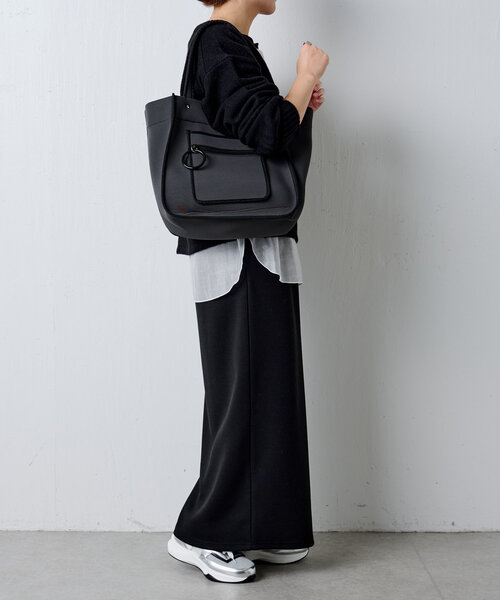 「PAPILLONNER」 2WAYバッグ FREE チャコールグレー レディース_画像9