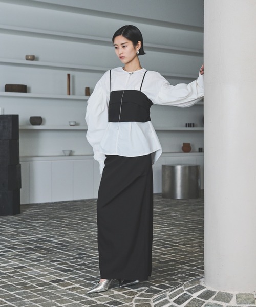 AIC. ロングスカート FREE ブラック レディース : ZOZOTOWN Yahoo!店