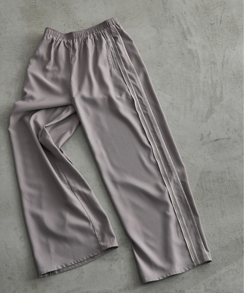 「THE YOn」 ジャージパンツ FREE ブラウン レディース_画像2