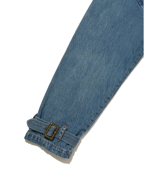 「Levi's」 トレンチコート X-SMALL ダークインディゴブルー レディース_画像8