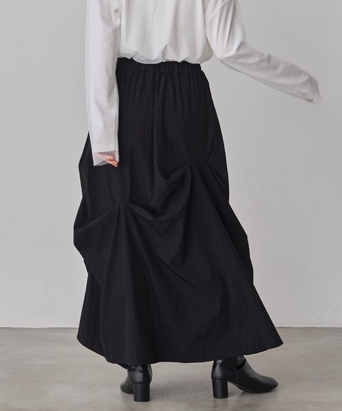 hunch（ハンチ） スカート ランダムタックスカート : ZOZOTOWN Yahoo