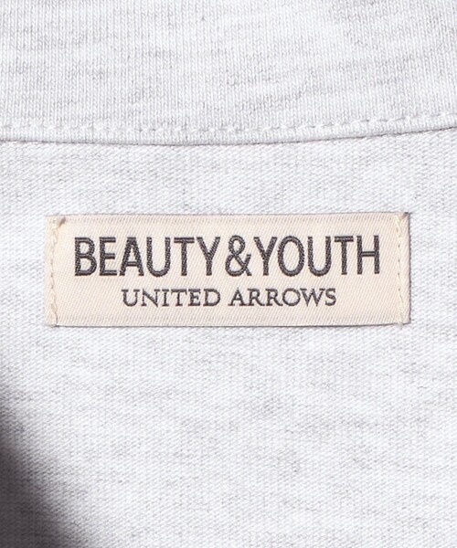 BEAUTY&YOUTH UNITED ARROWS tシャツ DENCE コットン ジップ ポロ BEAUTY&YOUTH UNITED ARROWS tシャツ DENCE コットン ジップ ポロ