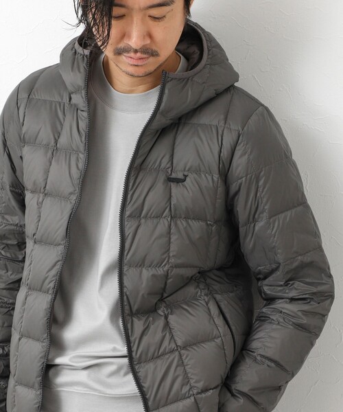 TAION（タイオン） ダウンジャケット M チャコールグレー メンズ