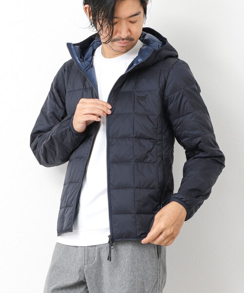 TAION（タイオン） ダウンジャケット M チャコールグレー メンズ