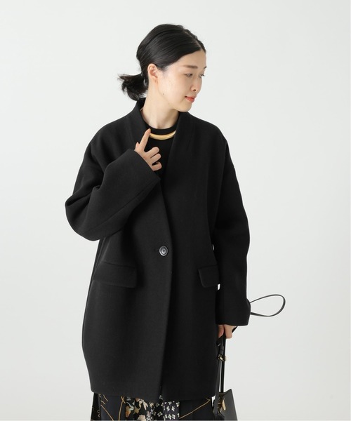 未使用♦︎JOURNALSTANDARD L’ESSAGE ノーカラーロングコート journal standard L'essage（ジャーナルスタンダード レサージュ