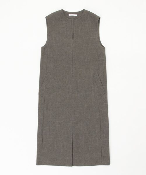 「BEAUTY&YOUTH UNITED ARROWS」 ノースリーブワンピース S ブラック レディース_画像2
