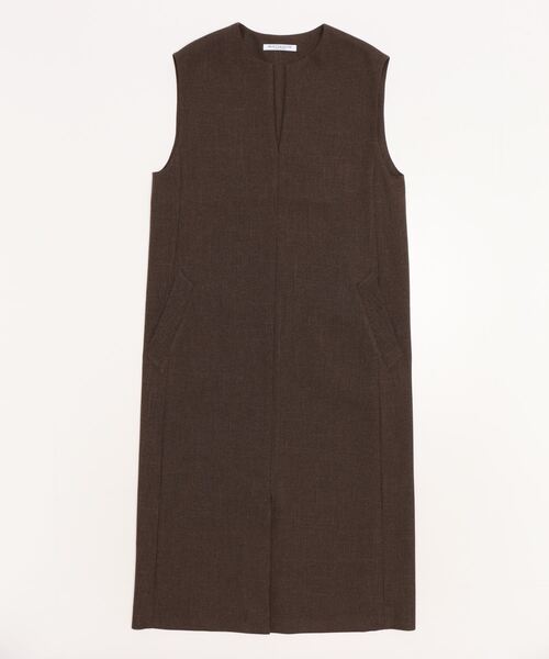 「BEAUTY&YOUTH UNITED ARROWS」 ノースリーブワンピース S ブラック レディース_画像4