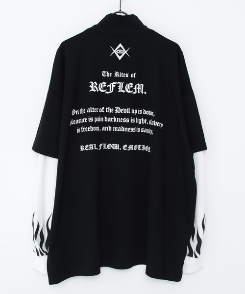 「REFLEM」 長袖カットソー FREE ブラック レディース_画像3