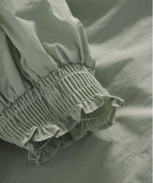 Marilyn Moon（マリリンムーン） ブルゾン アウター pleats sheer