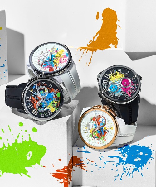 腕時計 TENDENCE/テンデンス GULLIVER Splash 腕時計 TDC-TY046036 メンズ メンズの画像