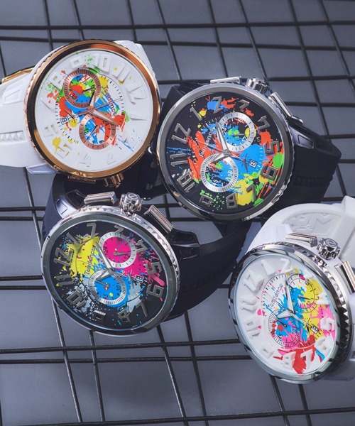腕時計 TENDENCE/テンデンス GULLIVER Splash 腕時計 TDC-TY046036 メンズ メンズの画像